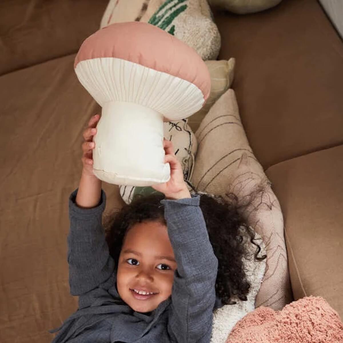 Coussin Ø25x30cm BOLETUS Lorena canals