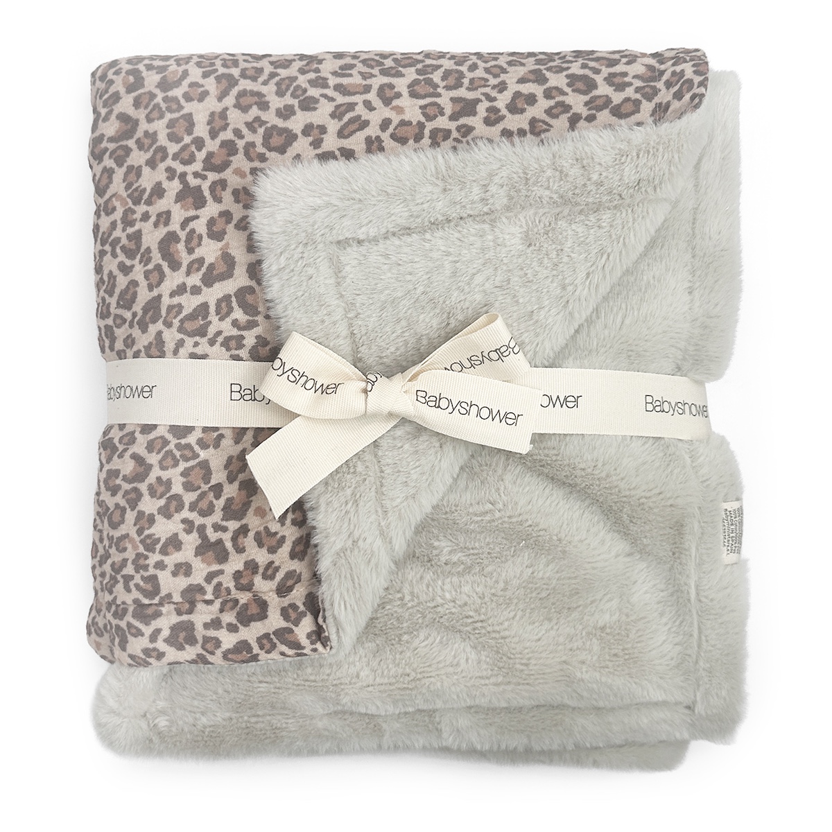 Couverture POLAIRE XL Babyshower wild print