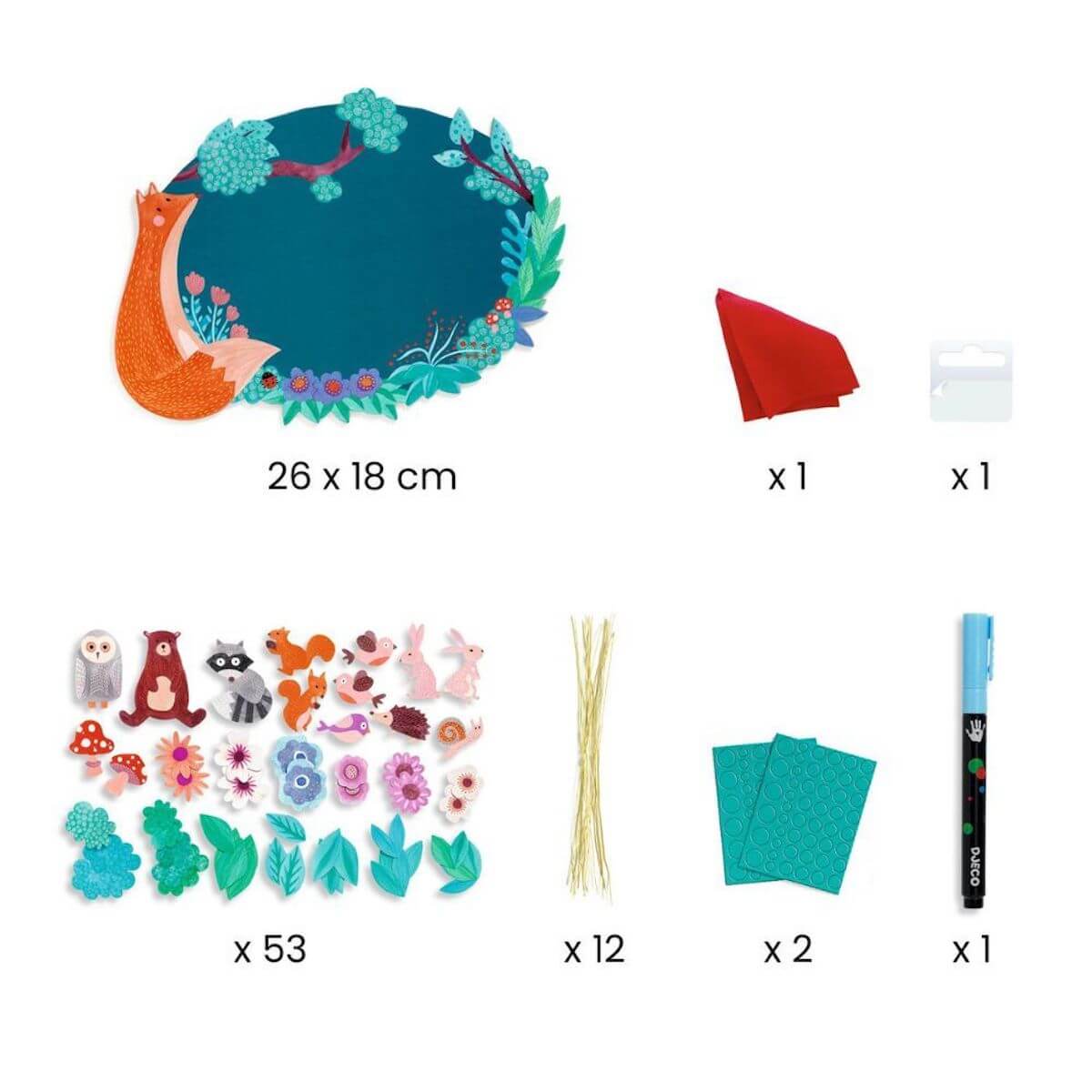 Dans les bois FSC MIX Djeco