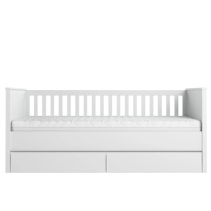 Daybed PRESTIGE 90x200cm 2 drawers & wooden beams Lui e Lei