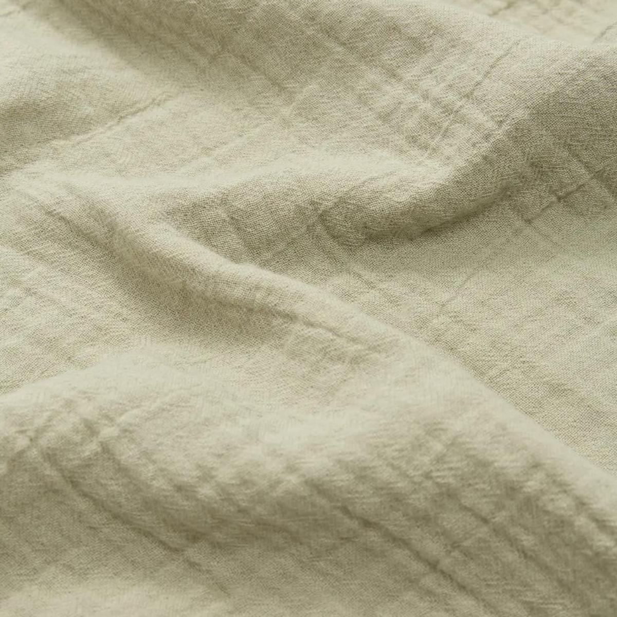 Decke 65x100cm WABI SABI Nobodinoz green matcha