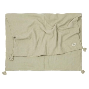 Decke 65x100cm WABI SABI Nobodinoz green matcha