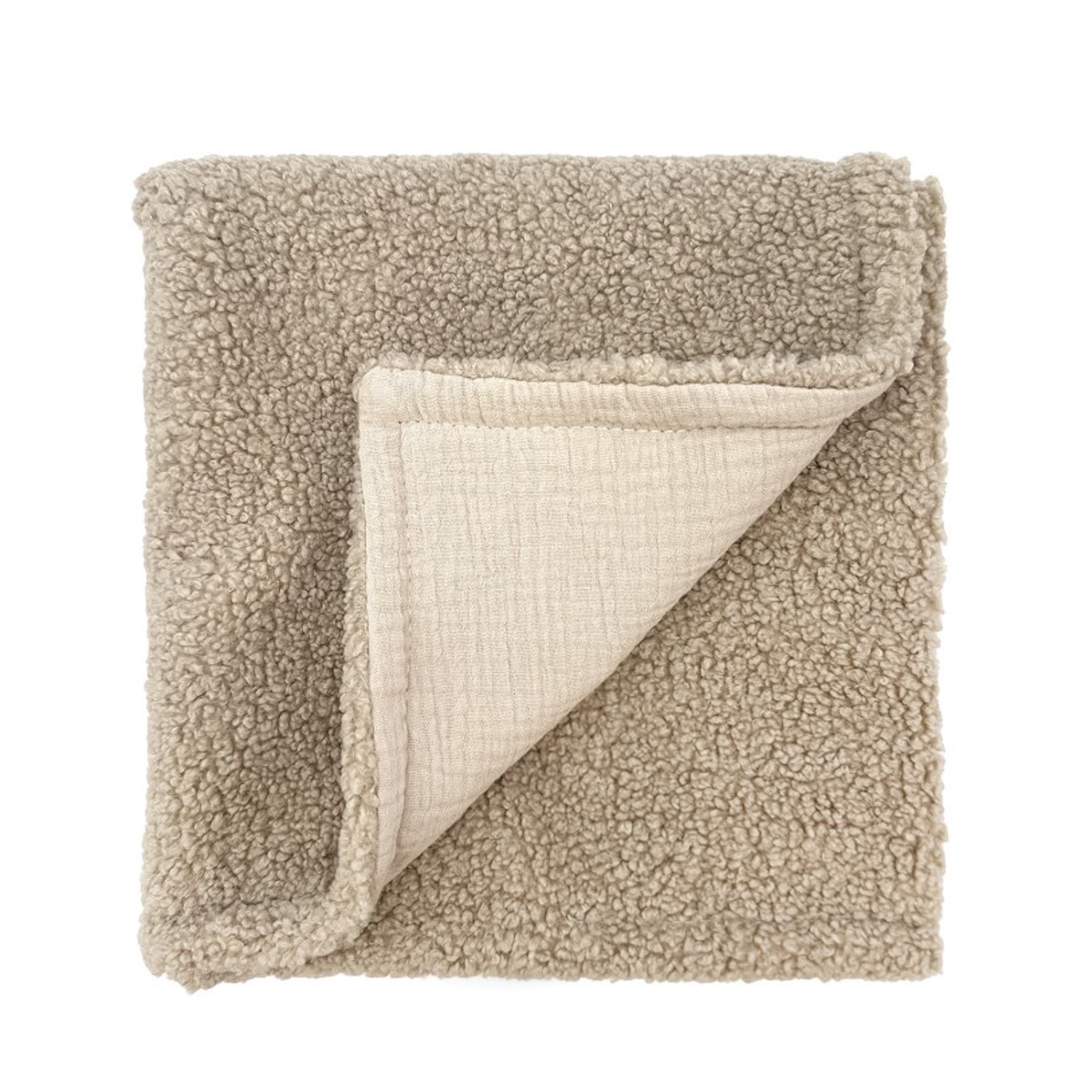 Decke POLAIRE LARGE Babyshower latte doodle