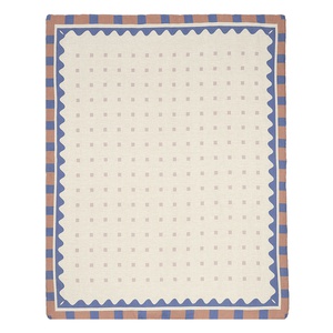 Decke VIBES Leinen Nobodinoz Blue