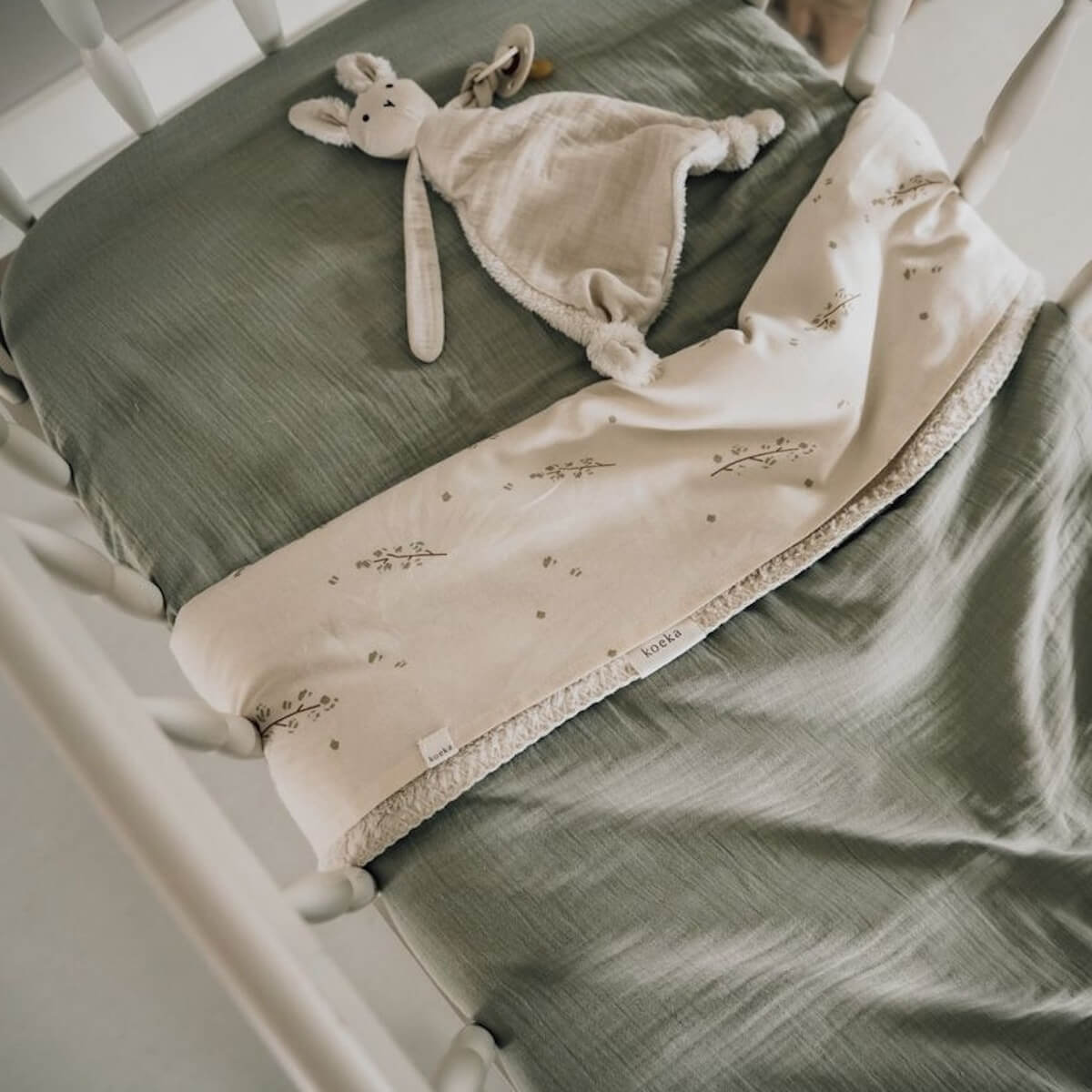 Decke Wiege TEDDY FARO weise