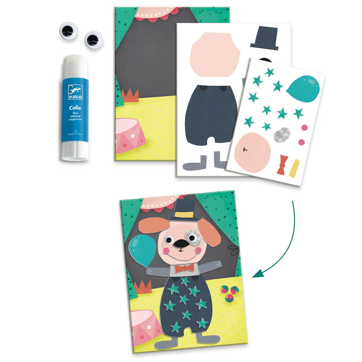 Die Tiere und ihre Häuser LES PETITS Djeco