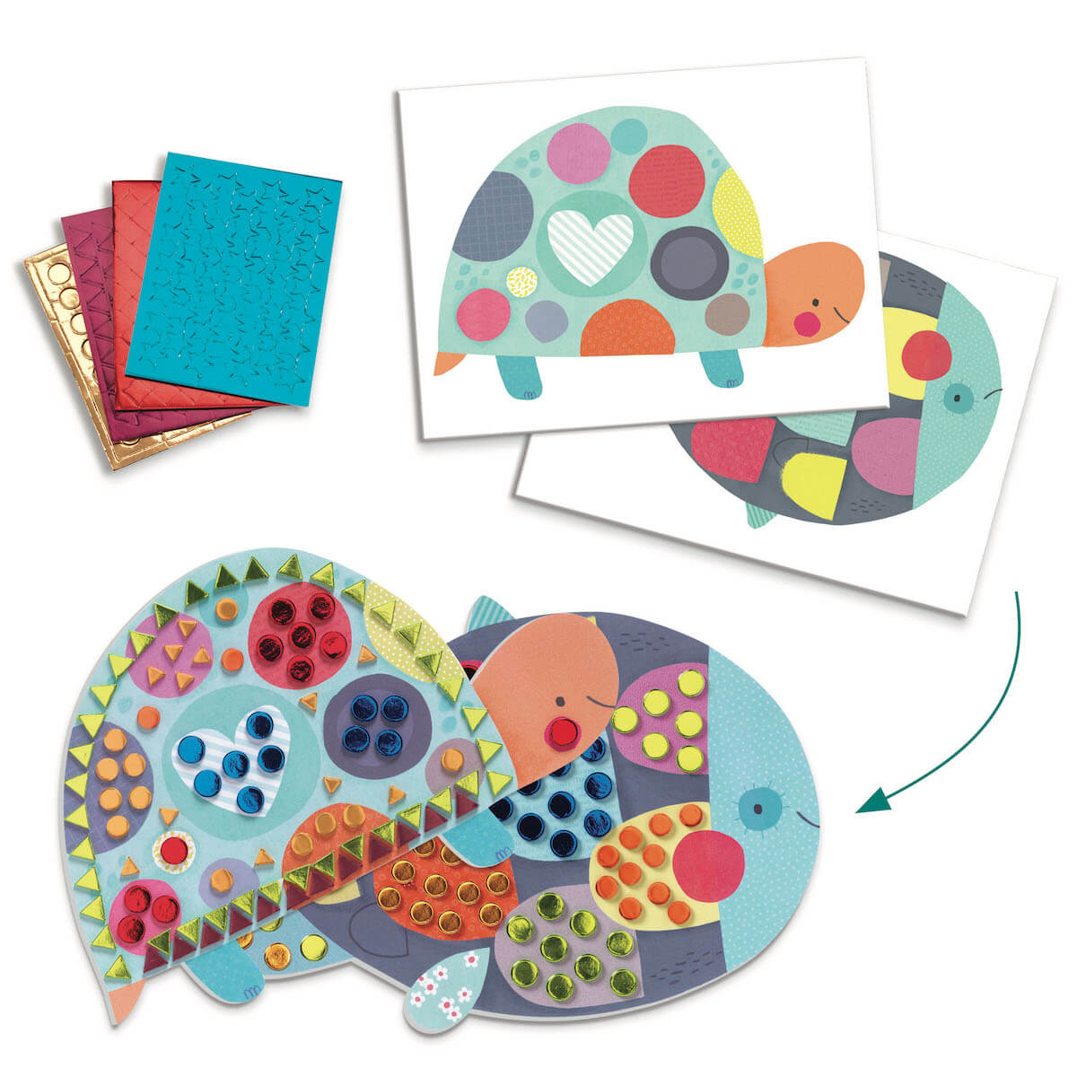 Die Tiere und ihre Häuser LES PETITS Djeco