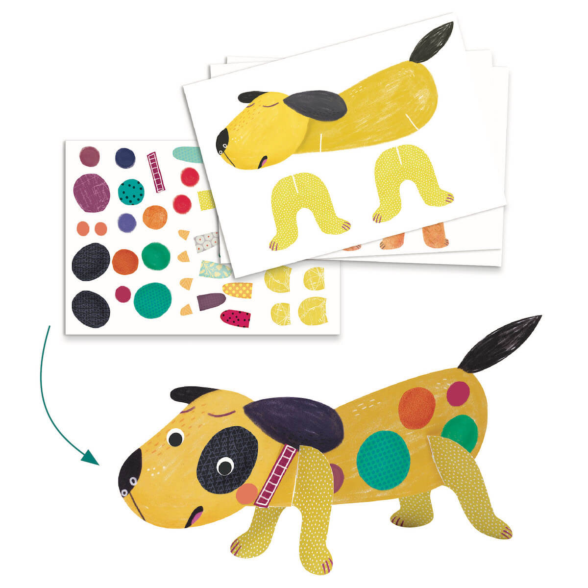 Die Tiere und ihre Häuser LES PETITS Djeco