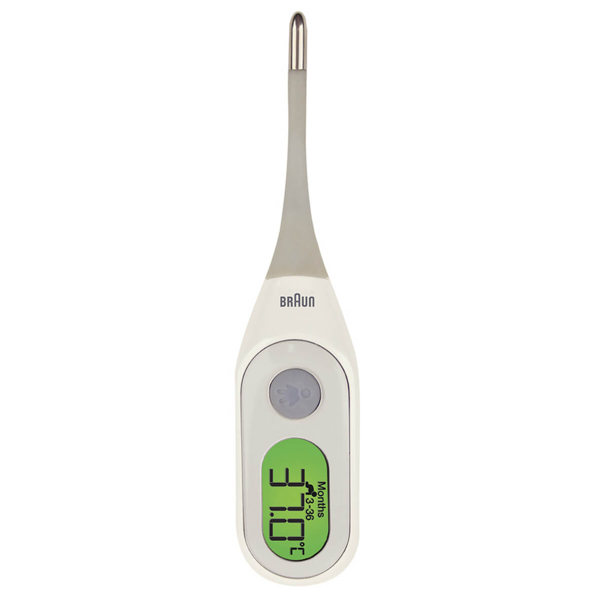 Digitaler Thermometer Stick Age Precision Braun