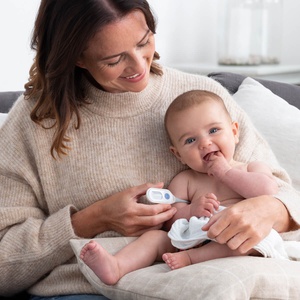 Digitaler Thermometer Stick Age Precision Braun