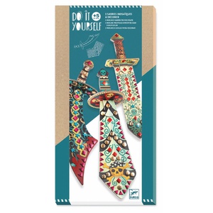 DIY Mosaik Piratenschwerter Djeco