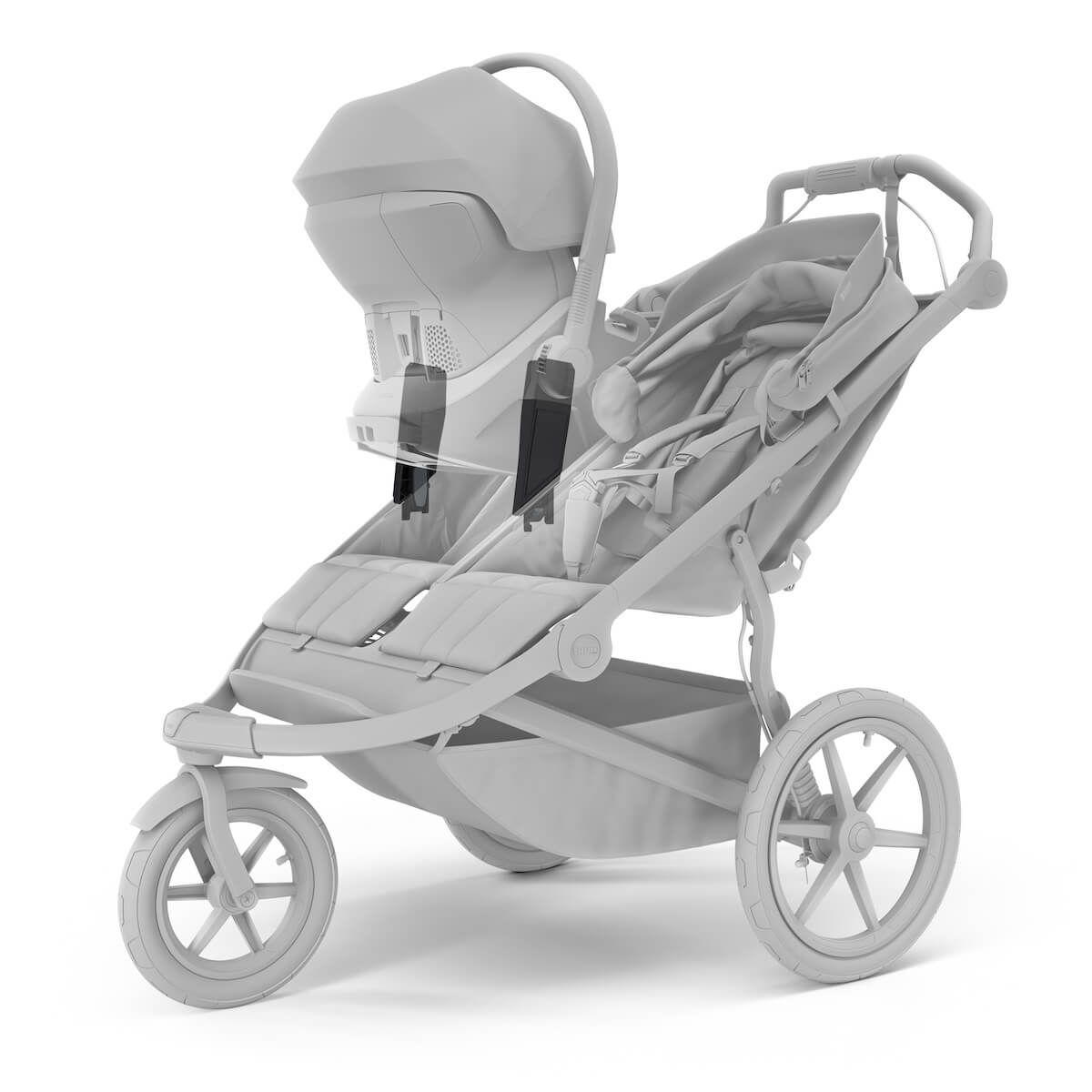 Double Car Seat Adapter Maxi-Cosi Urban Glide3 Thule