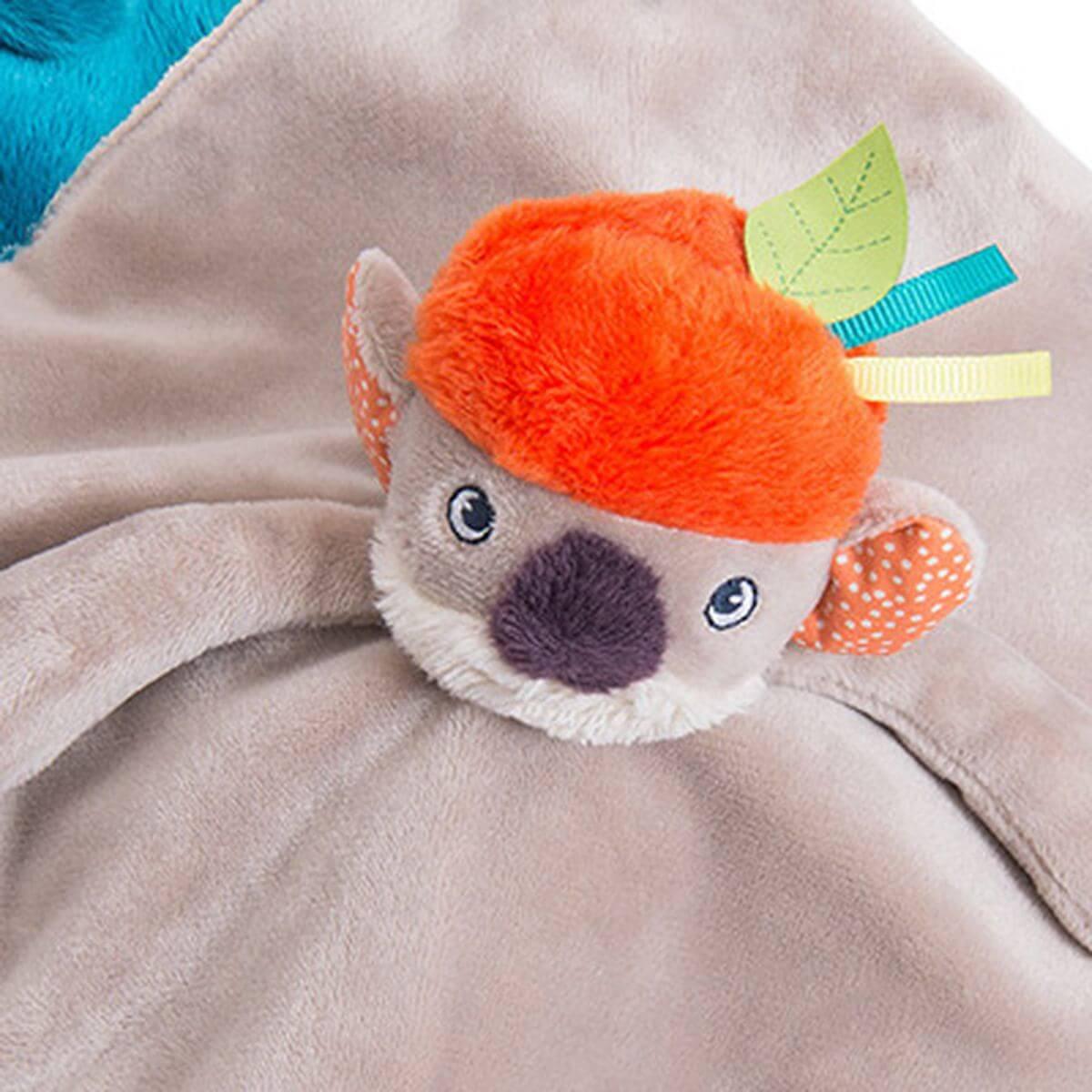 Doudou cache-cache koala et panthère Dans la jungle