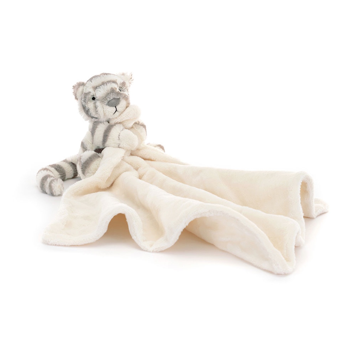 Doudou Tiger Bashful Snow Soother Jellycat