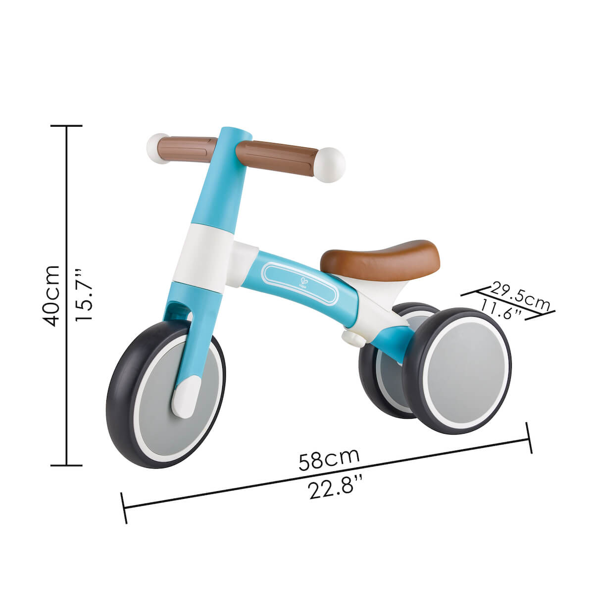 Draisine PREMIER Hape pastellblau