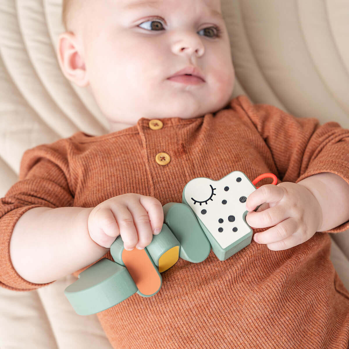 Drehspielzeug Croco Green Done by Deer