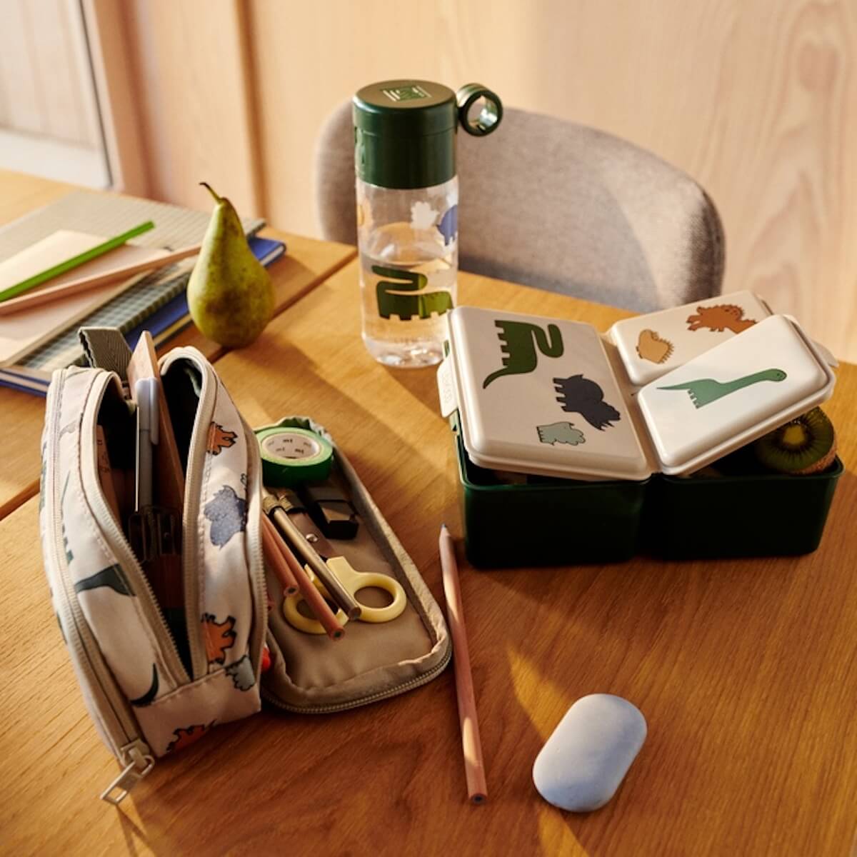 Driss Lunchbox Liewood Dinosaurier / Mist