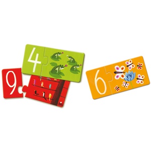 Duo-Puzzle CHIFFRES Djeco