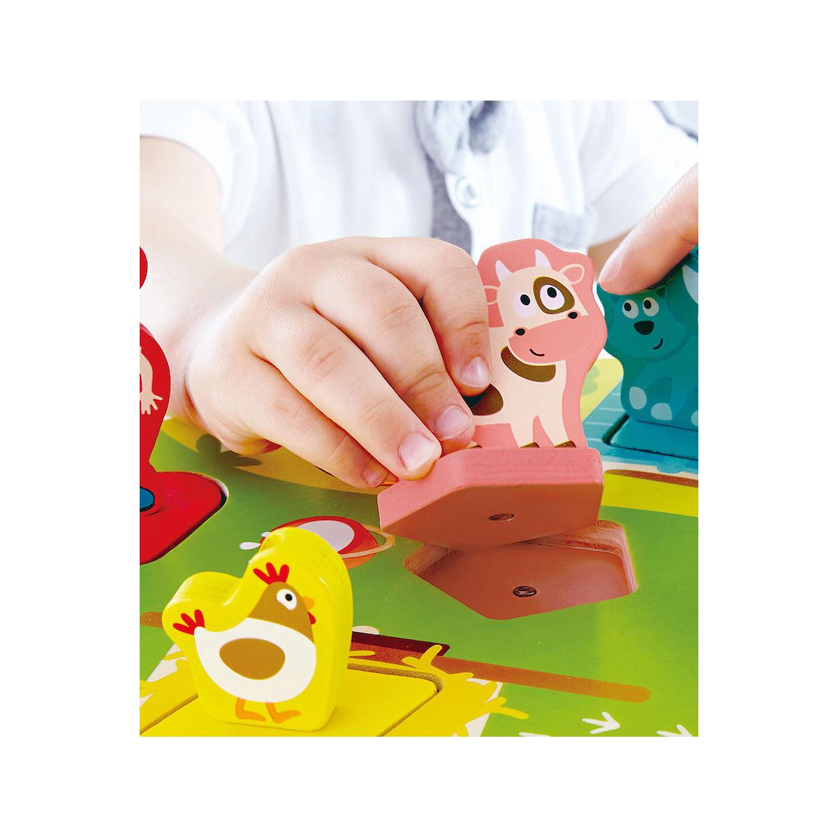 Einlegepuzzle FARMYARD Hape