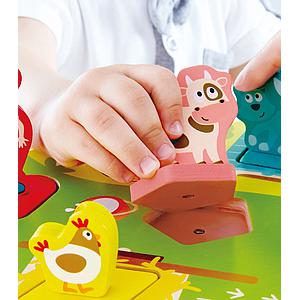 Einlegepuzzle FARMYARD Hape