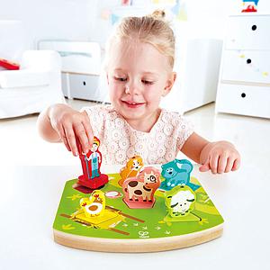 Einlegepuzzle FARMYARD Hape