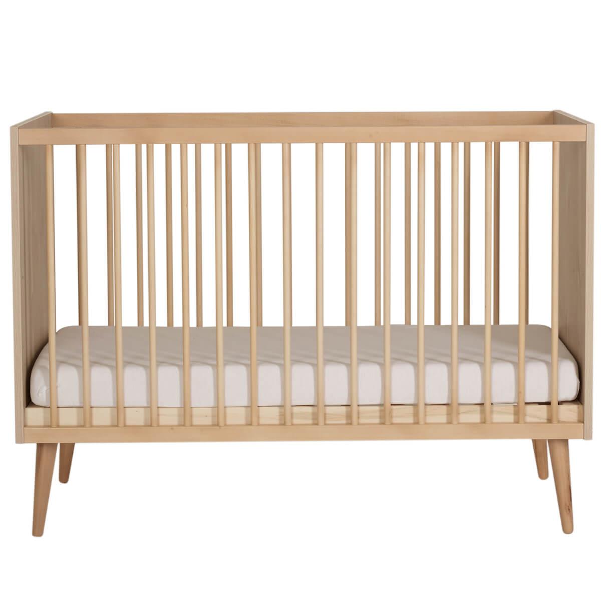 Einzelbett 60x120cm COCOON Quax Natural Oak