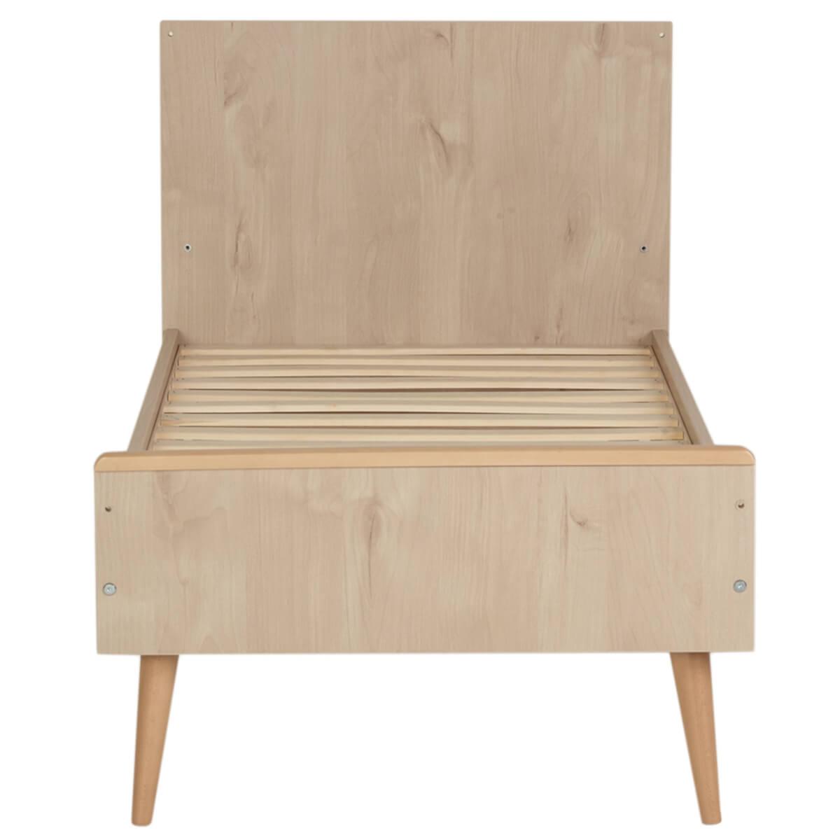 Einzelbett 70x140cm COCOON Quax Natural Oak