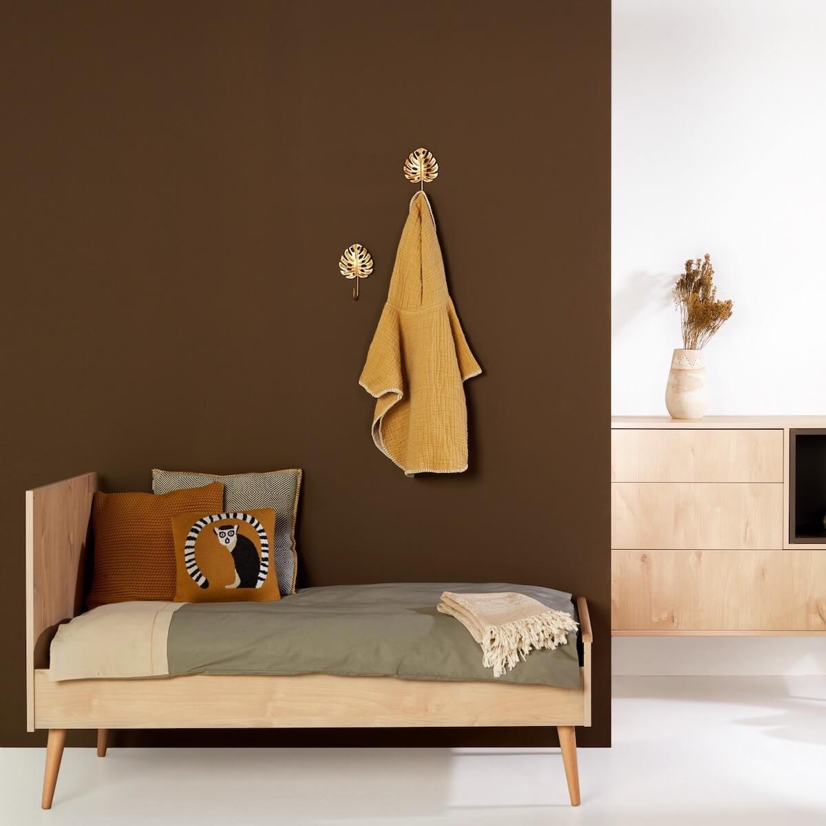 Einzelbett 70x140cm COCOON Quax Natural Oak