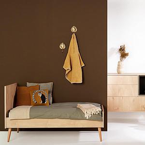 Einzelbett 70x140cm COCOON Quax Natural Oak