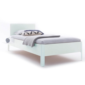 Einzelbett mit Kopfteil 120x200cm NAIT Müller Small Living Aquarellweiß