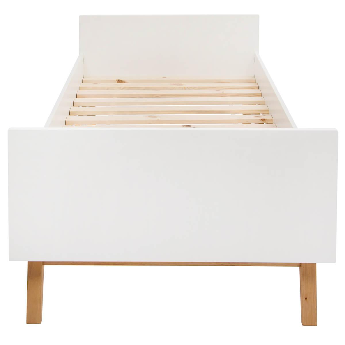 Einzelbett mitwachsend 90x200cm TRENDY Quax weiß