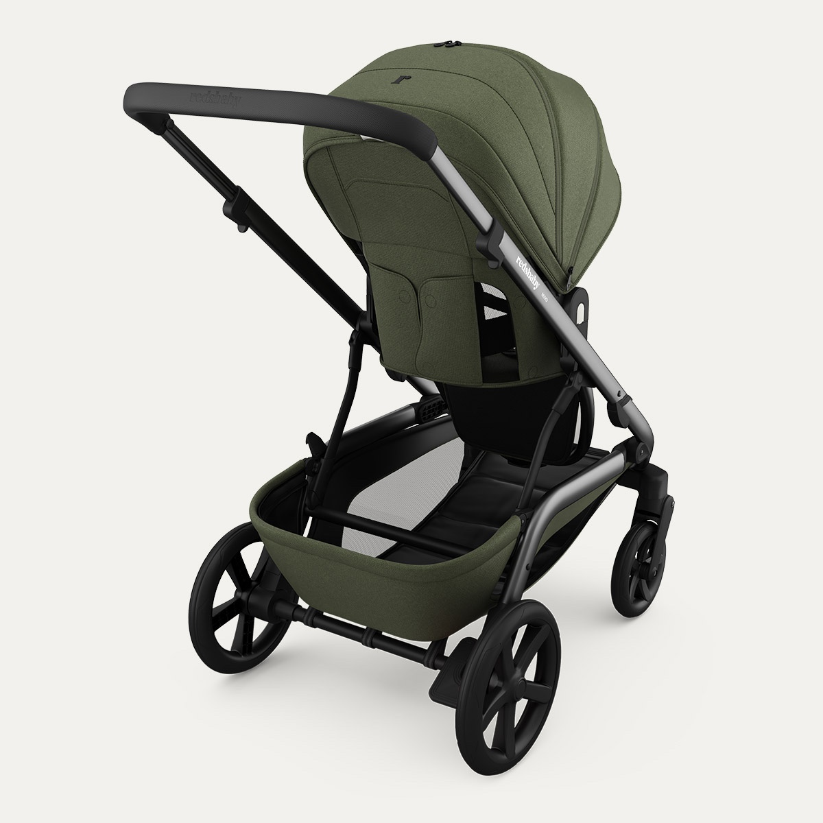 Einzelkinderwagen NUVO Redsbaby ivy gun metal