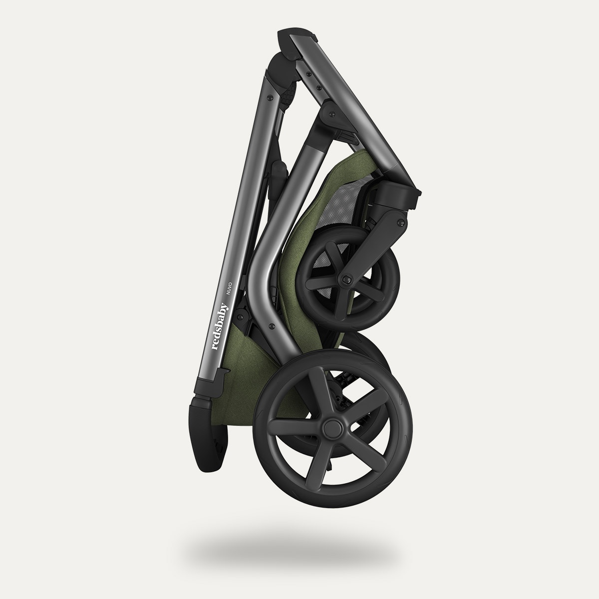 Einzelkinderwagen NUVO Redsbaby ivy gun metal