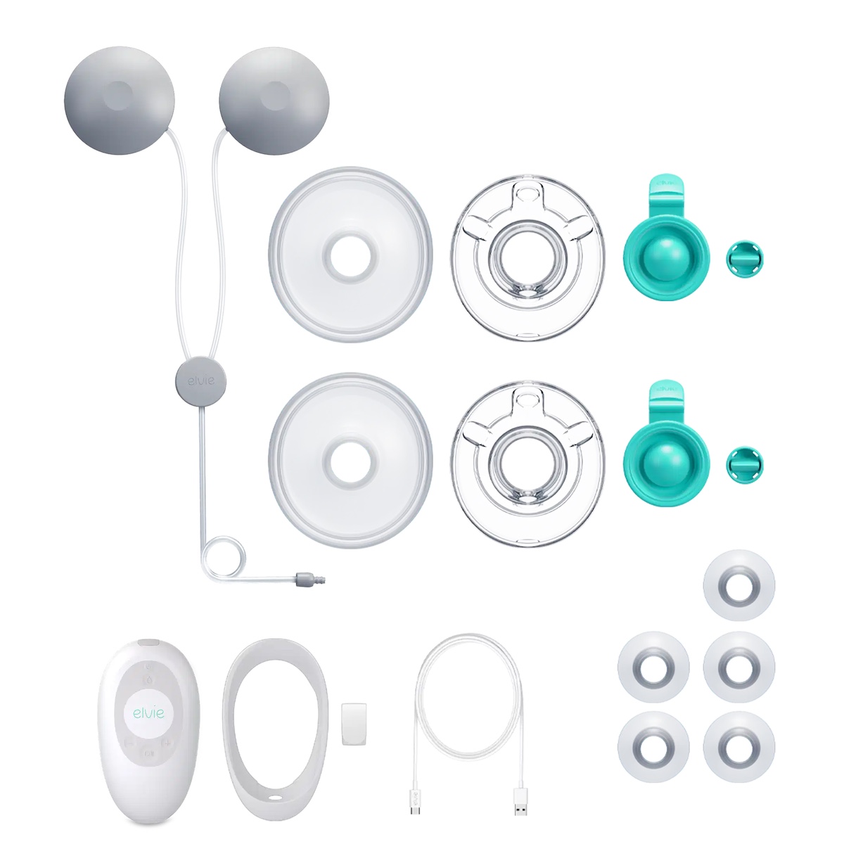 Elvie Double Stride 2 Elektrische Milchpumpe