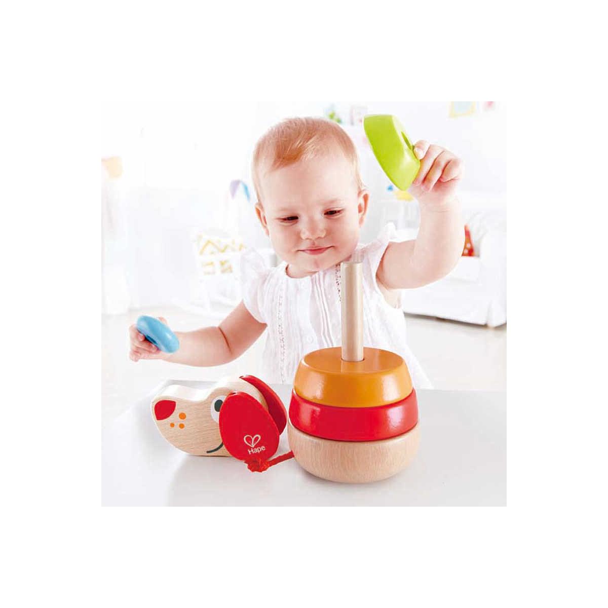 Erstes Spiel stapeln PEPE SOUND Hape