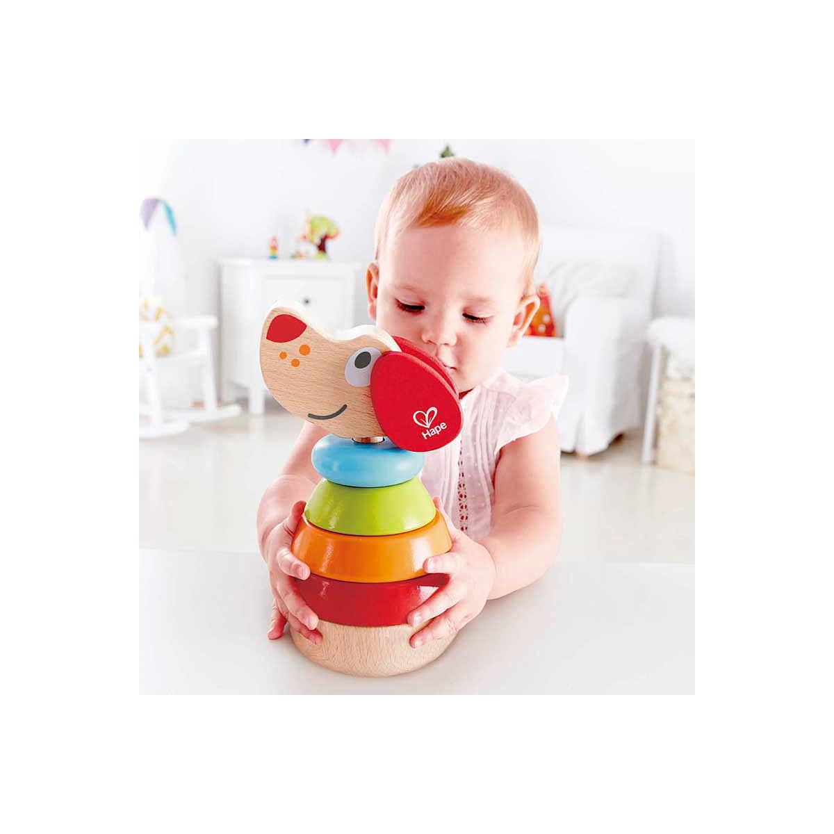 Erstes Spiel stapeln PEPE SOUND Hape