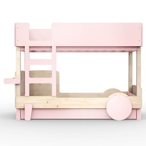 Etagenbett 90x190cm DISCOVERY Mathy by Bols puderrosa