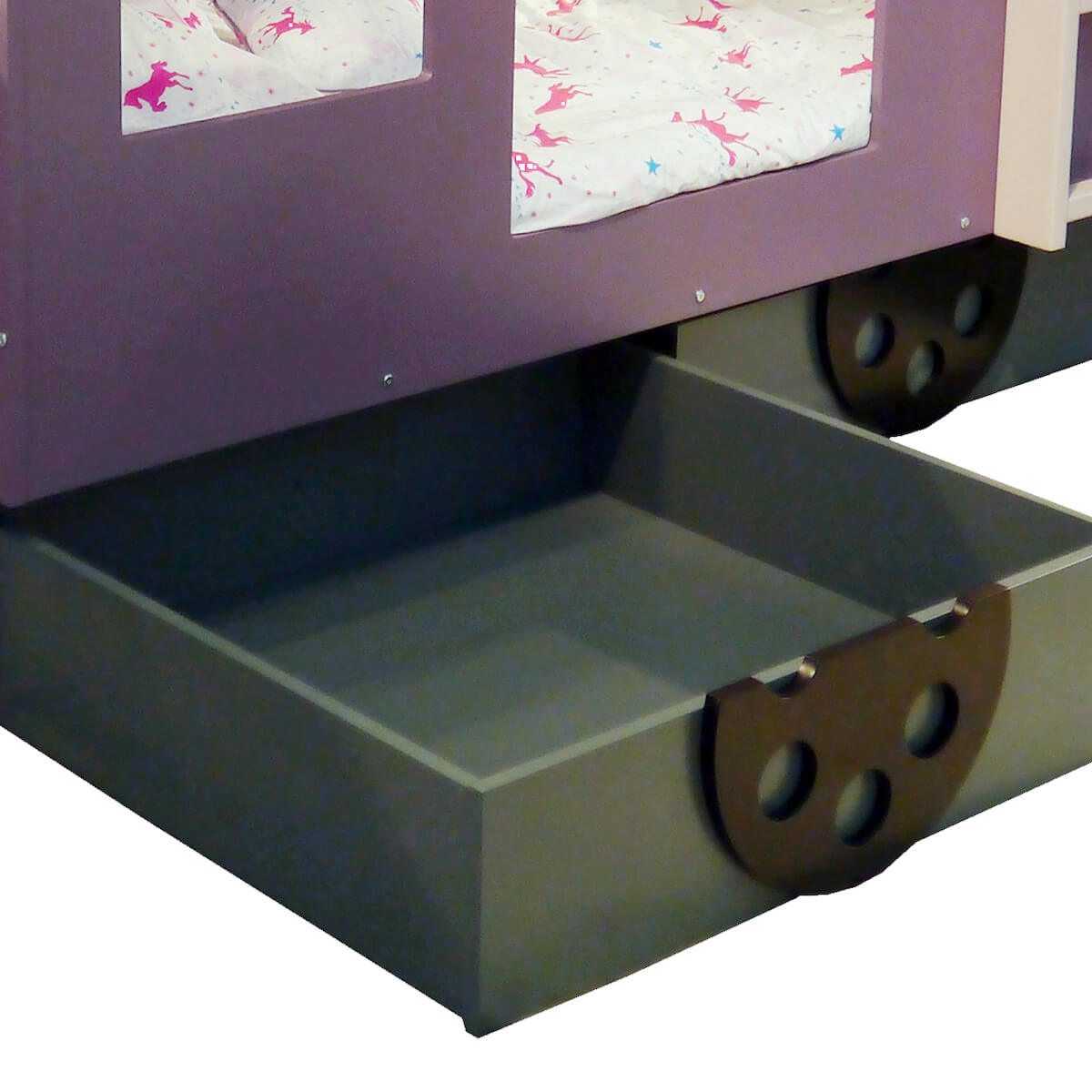 Etagenbett 90x190cm WAGON Mathy by Bols weiß