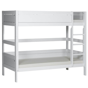 Etagenbett  90x200cm échelle gerade Leiter weiß