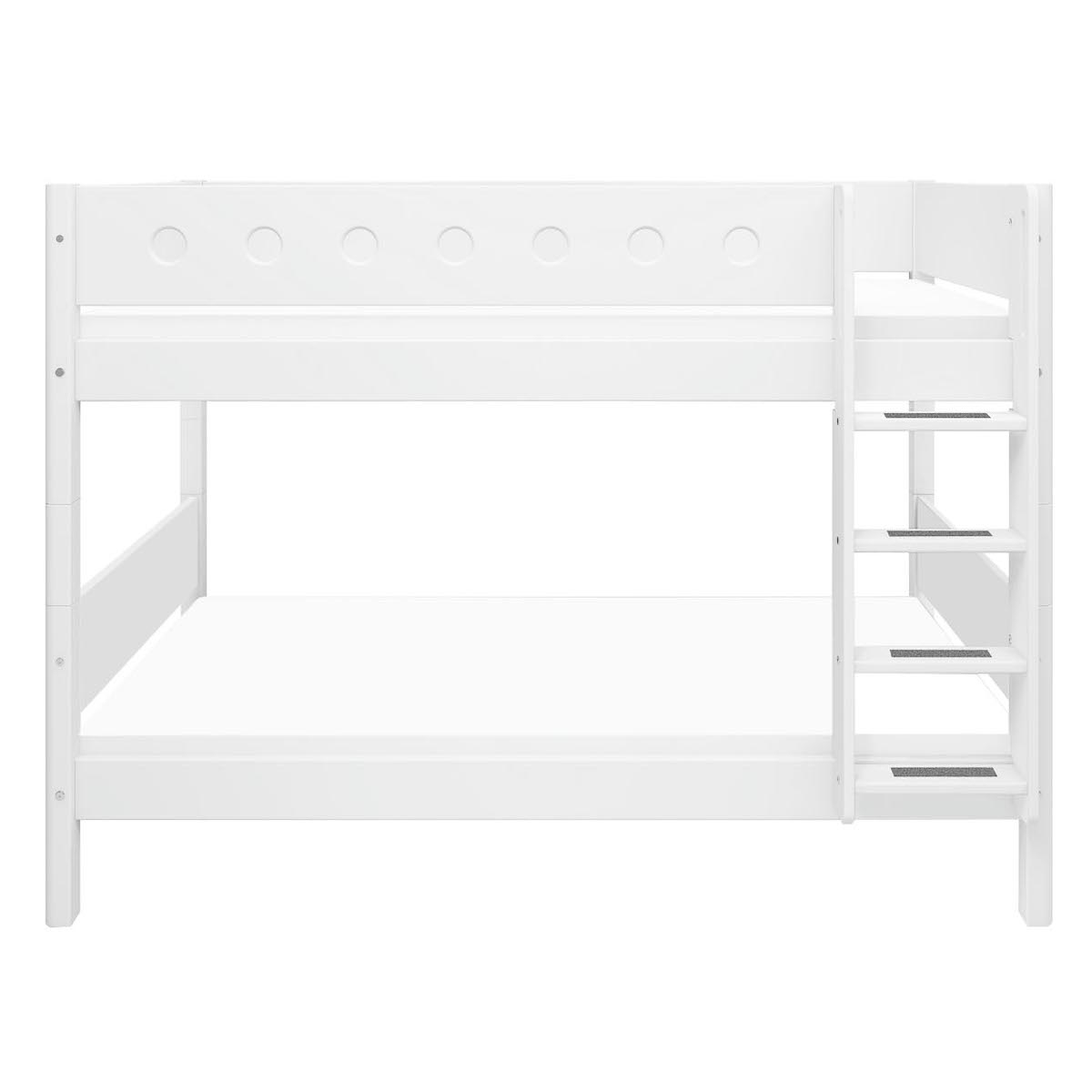 Etagenbett 90x200cm WHITE Flexa weiß-weiß