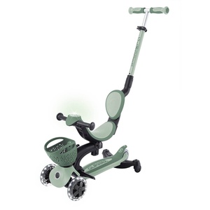 Evolutionärer Roller GO UP BABY LIGHTS 360 Globber sage olive
