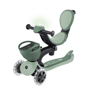 Evolutionärer Roller GO UP BABY LIGHTS 360 Globber sage olive