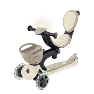 Evolutionärer Scooter GO UP BABY LIGHTS 360 Globber lights taupe