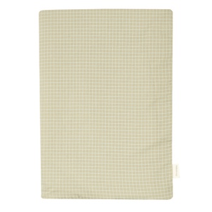 Extraweiche Decke für Neugeborene STORIES Limitierte Auflage 70x100cm Nobodinoz green grid