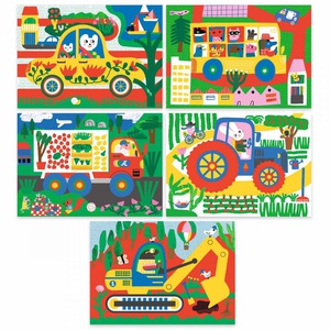 Fahrzeuge zum Entdecken Djeco