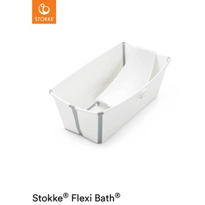 Faltbare Badewanne-Babysitz FLEXI BATH Stokke white