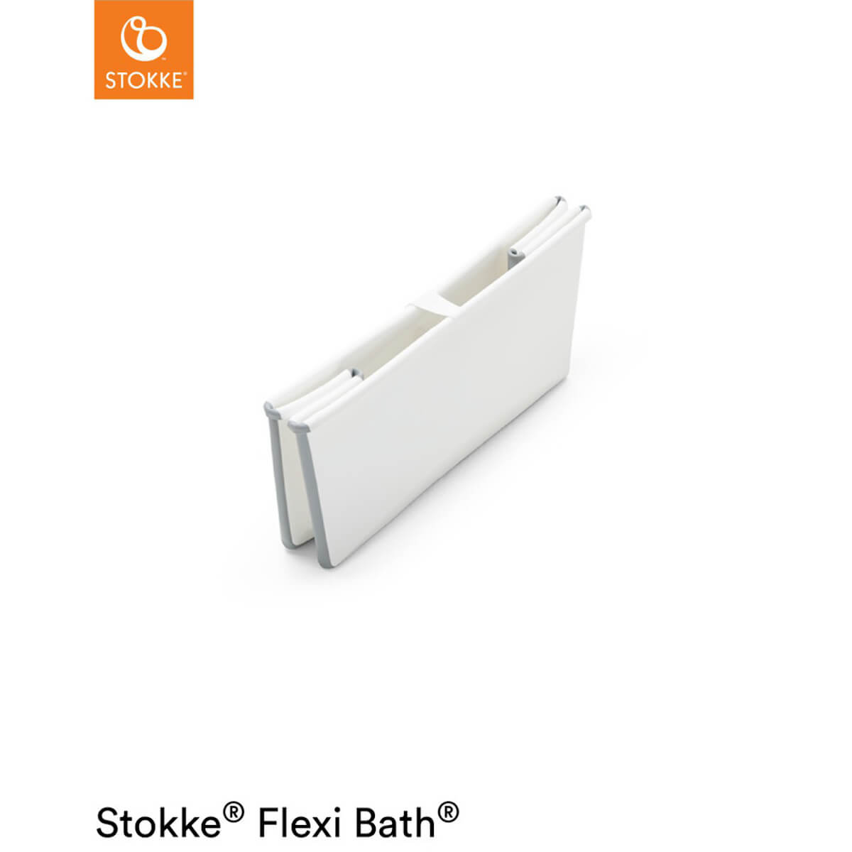 Faltbare Badewanne FLEXI BATH Stokke white