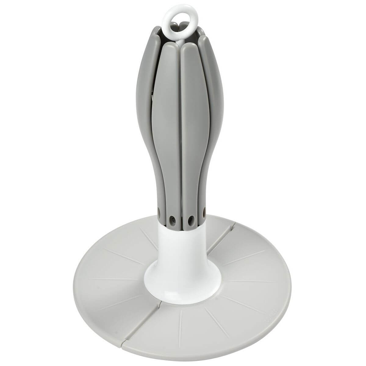 Faltbarer Flaschenabtropfbehälter FLOWER Beaba grau