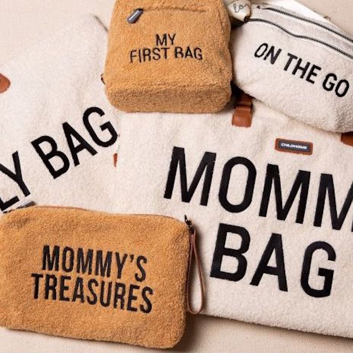 Family Bag Teddy Ecru Childholme