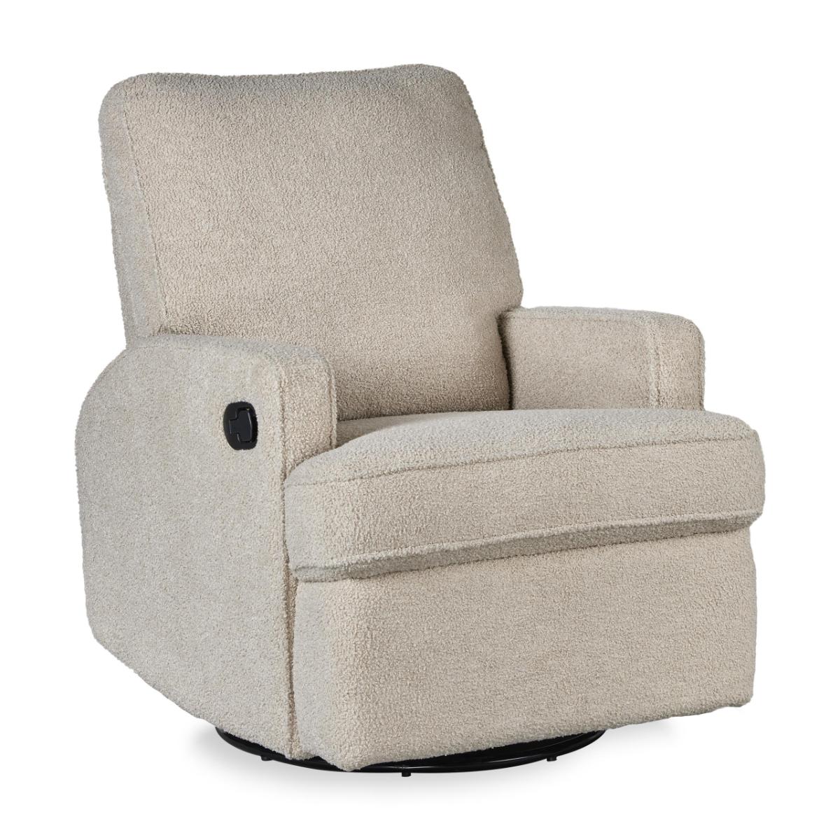 Fauteuil Recliner Electric SWIVEL & GLIDING Quax Taupe